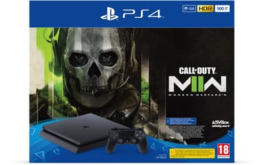 Sony Playstation 4 500GB + Call of Duty Modern Warfare II 500GB Sort