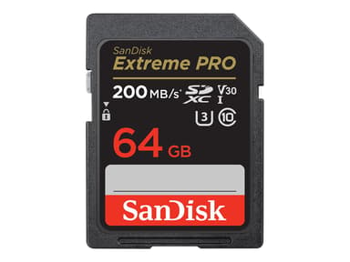 SanDisk Extreme Pro 64GB SDXC UHS-I -muistikortti