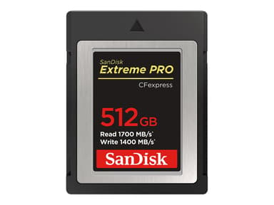 SanDisk Extreme Pro 512GB CFexpress