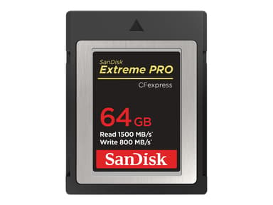 SanDisk Extreme Pro 64GB CFexpress card