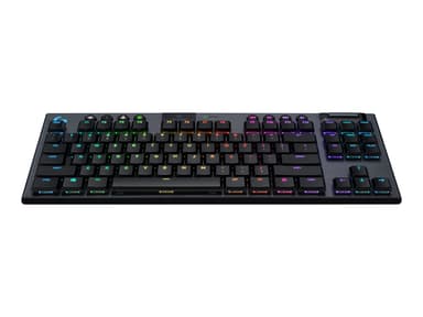 Logitech G915 TKL Tenkeyless LIGHTSPEED Wireless RGB Mechanical Gaming Keyboard Draadloos VS internationaal Zwart 