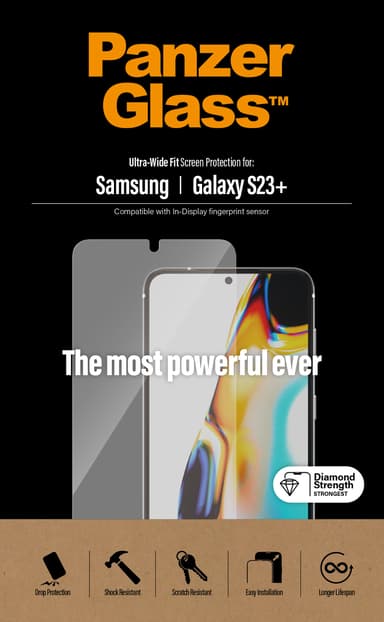 Panzerglass Ultra-Wide Fit Samsung Galaxy S23+