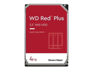 WD Red Plus 4TB 3.5" 5,400tpm SATA-600 