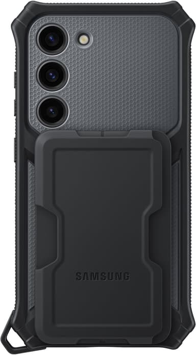 Samsung Rugged Gadget Case Galaxy S23 Musta