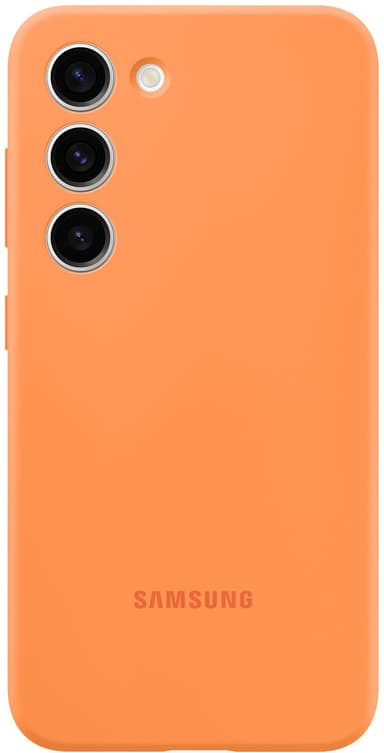 Samsung Silicone Case Samsung Galaxy S23 Oranssi