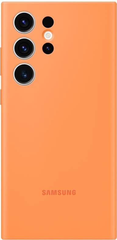 Samsung Silicone Case Galaxy S23 Ultra Oranssi