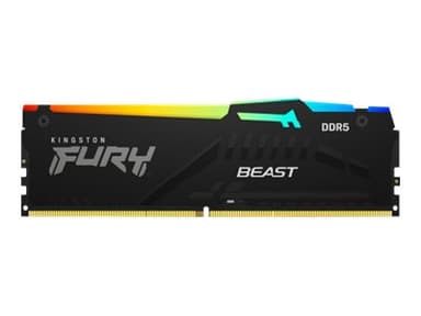 Kingston FURY Beast RGB 32GB 6,000MHz CL36 DDR5 SDRAM DIMM 288-pin