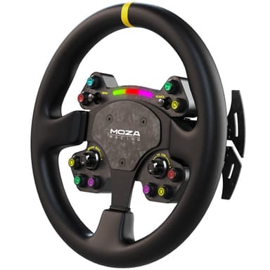 Moza Racing Moza RS V2 Steering Wheel Round Leather 
