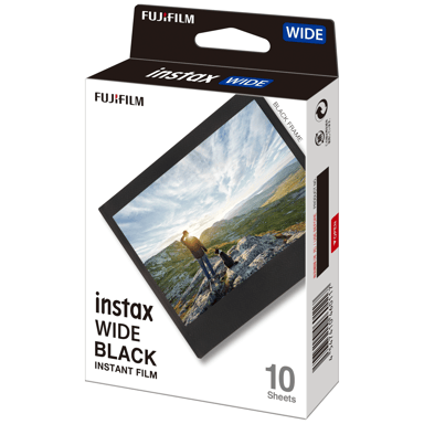 Instax Instax Wide Film Black Frame 10 Pack 