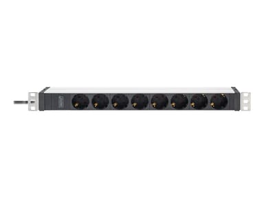 Digitus Socket Strip With Aluminium Profile 8xCEE7/3 16A 1xC20 8st Power CEE 7/3