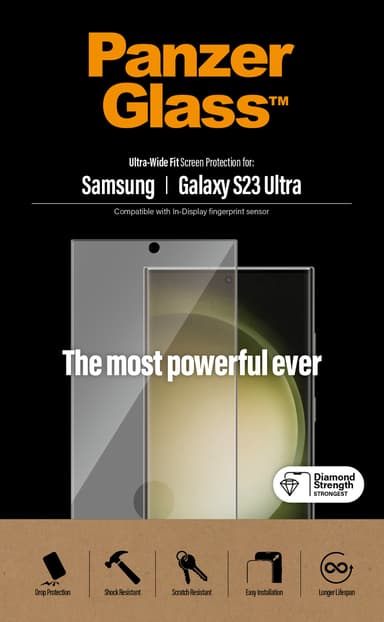 Panzerglass Ultra-Wide Fit Samsung Galaxy S23 Ultra