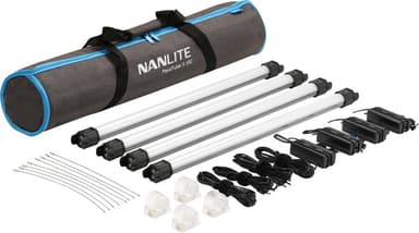 NANLITE PavoTube II 15C - 4 Light Kit 