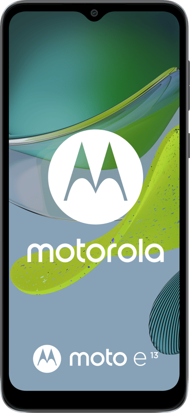 Motorola Moto E13 64GB Dobbelt-SIM Svart