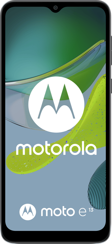 Motorola Moto E13 64GB Dual-SIM Svart 