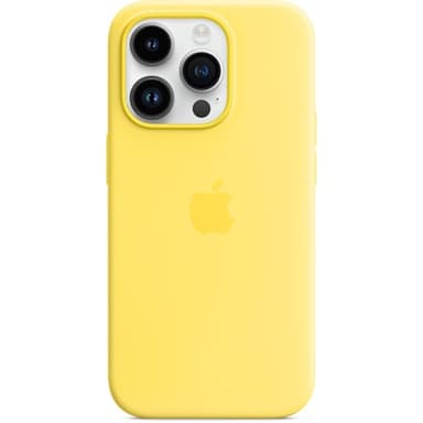 Apple Silicone Case With Magsafe iPhone 14 Pro Kanarialinnun keltainen