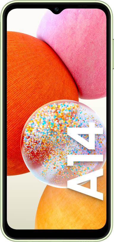 Samsung Galaxy A14 4G 64GB Dual-SIM Ljusgrön 