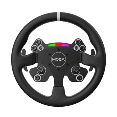 Moza Racing Moza CS V2 Steering Wheel - Leather 