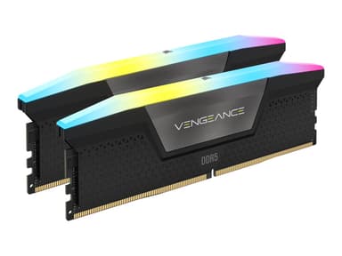 Corsair Vengeance RGB - (Fyndvara klass 2) 32GB 5,200MHz CL40 DDR5 SDRAM DIMM 288-pin 