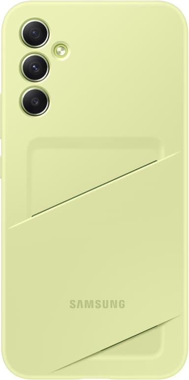 Samsung Card Slot Case Samsung Galaxy A34 5G Lime