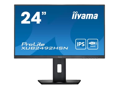 iiyama ProLite XUB2492HSN-B5 24" 1920 x 1080 16:9 IPS 75Hz
