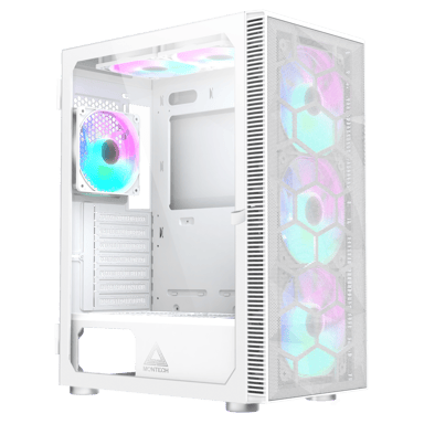 Montech Montech X3 Mesh Full Tower - White Hvid