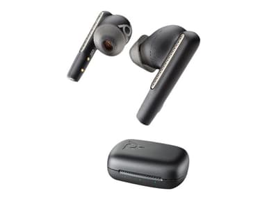 HP Voyager Free 60 Aidosti langattomat kuulokkeet USB-A Bluetooth-sovittimen kautta Optimoitu MS Teamsille Musta