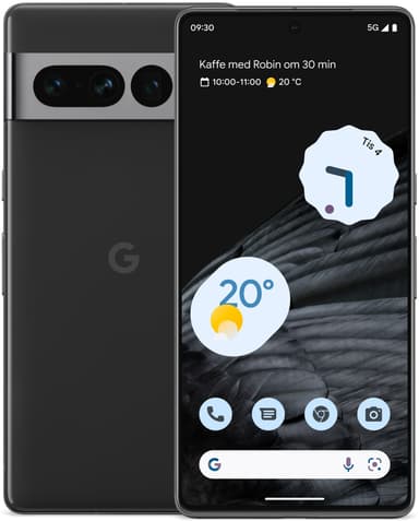 Google Pixel 7 Pro 256GB Dobbelt-SIM Obsidian 