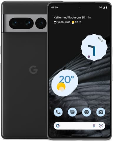 Google Pixel 7 Pro 256GB Kaksois-SIM Obsidiaani 