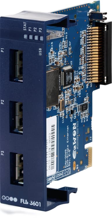 EWON Flexy 3-Port USB Extension Card 