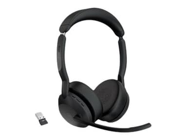 Jabra Evolve2 55 Kuuloke + mikrofoni USB-A Optimoitu MS Teamsille Stereo Musta