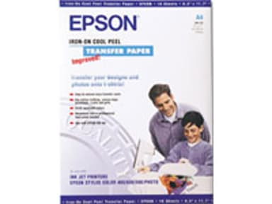 Epson Papir Iron-On T-Shirt TRANSFER MEDIA 10-Ark 124g 