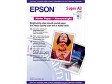 Epson Papper Heavyweight Matt A3+ 50-Sheets 167g 