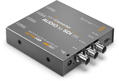 Blackmagic Design Blackmagic Design Mini Converter Audio to SDI 4K Aktiivinen videomuunnin 3840 x 2160, - 