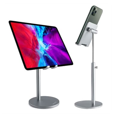 Desire2 Adjustable Stand Smartphone And Tablet Silver 
