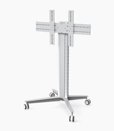 SMS Flatscreen X FH M1455 Floorstand White/Silver 