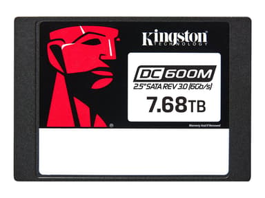 Kingston DC600M SSD-levy 7680GB 2.5" Serial ATA-600