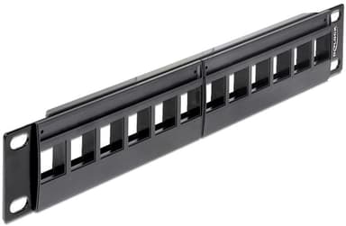 Delock Patchpanel 12 portar 