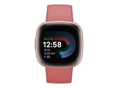 Fitbit Versa 4 Pink Sand/Copper Rose Smartwatch
