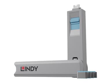 Lindy Port Blocker USB-C Blå 4-pack 