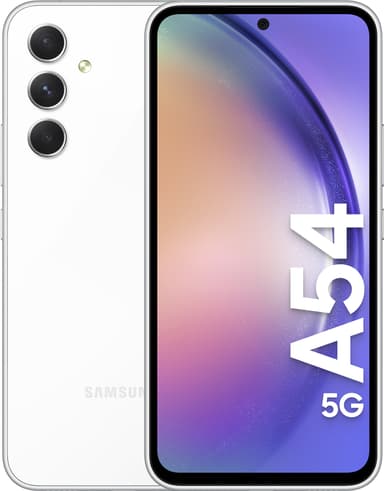 Samsung Galaxy A54 5G 128GB Dual-SIM Hvid