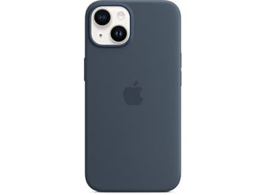Apple Silicone Case With Magsafe iPhone 14 Myrskyn sininen