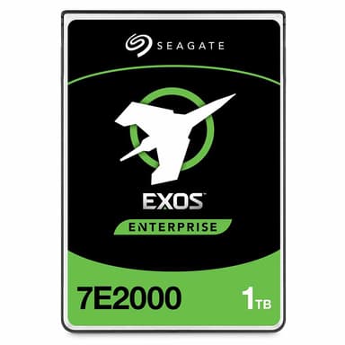 Seagate Exos 7E2000 512N 1TB 2.5" 7,200rpm SAS-3