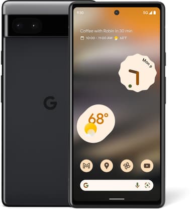 Google Pixel 6a 128GB Kaksois-SIM Musta
