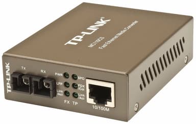 TP-Link MC110CS Fibermediekonverterare RJ-45 SC enkelläge