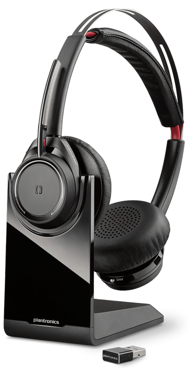Poly Voyager Focus UC Microsoft B825-M Microsoft Teamsille Skype for Businessille Stereo Musta 