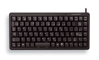 Cherry Compact-Keyboard G84-4100 Langallinen Iso-Britannia Musta 