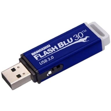 Kanguru Flashblu30 W/Write Protect Switch 32GB USB 3.0