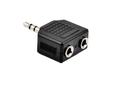 Prokord Audioadapter Mini-phone stereo 3.5 mm Hunn Mini-phone stereo 3.5 mm Hann 