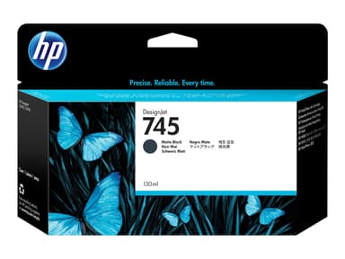 HP Bläck Matt Svart No.745 130ml - Z2600/Z5600 