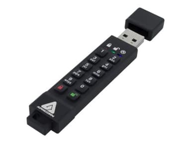 Apricorn Aegis Secure Key 3Z 32GB USB A-tyyppi Musta